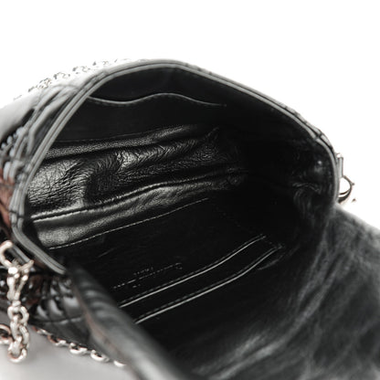 Christian Dior Patent Cannage Mini New Lock Pouch Black 5 of 7