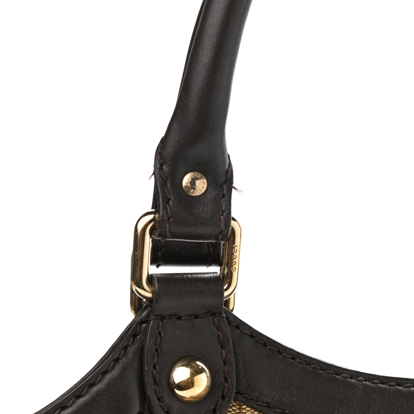 Monogram Medium Sukey Tote Dark Brown