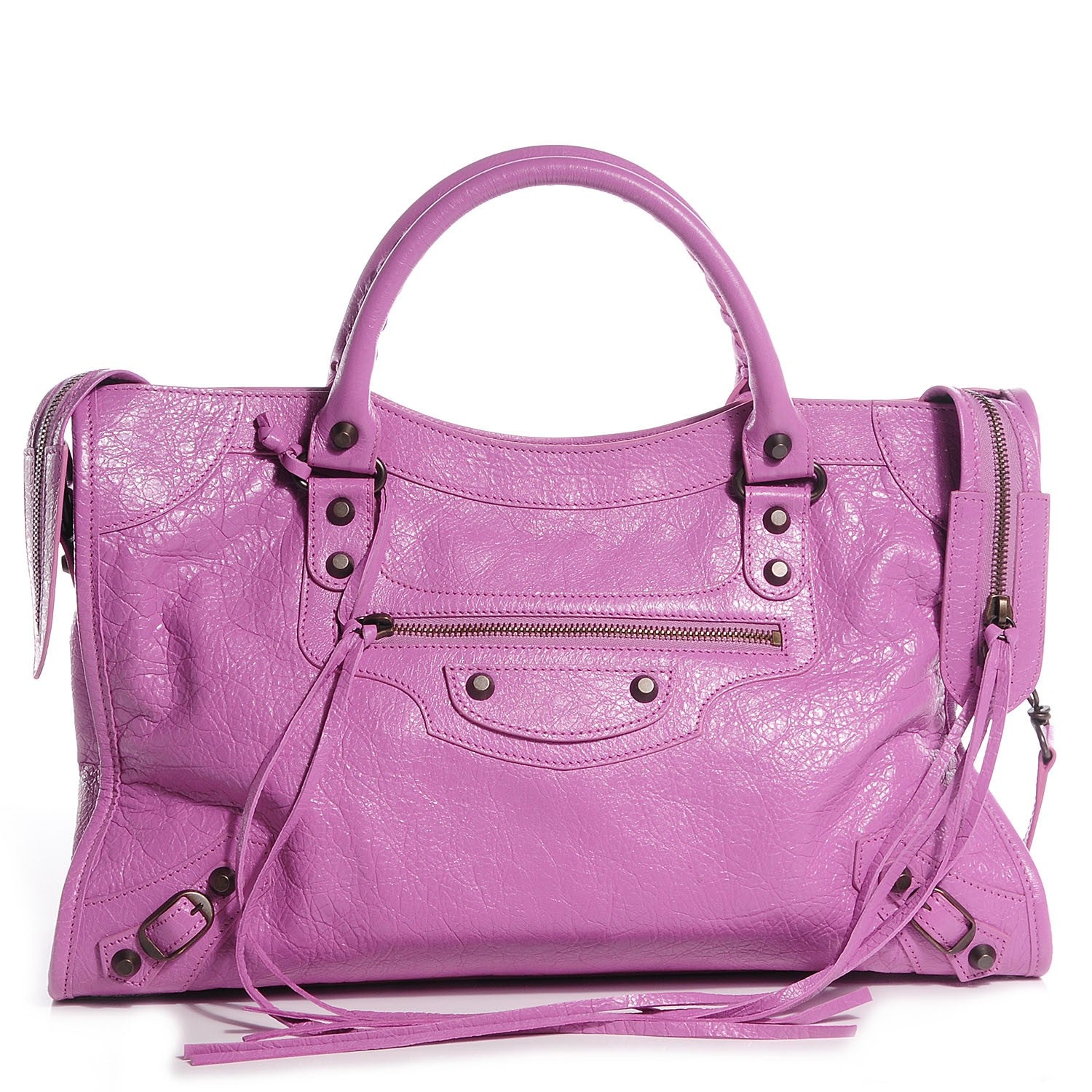Balenciaga Agneau City Rose Berlingot 14 of 24