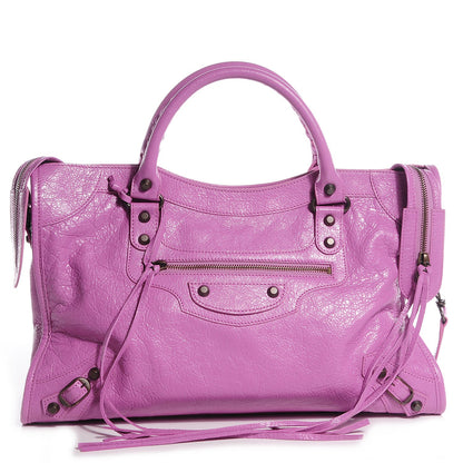 Balenciaga Agneau City Rose Berlingot 14 of 24