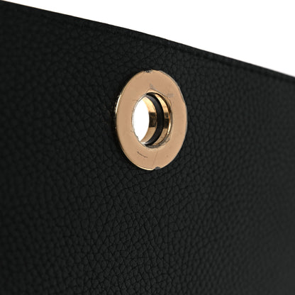 Burberry Grainy Calfskin Note Crossbody Bag Black 12 of 14