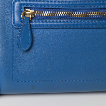 Celine Smooth Calfskin Mini Luggage Royal Blue 22 of 26