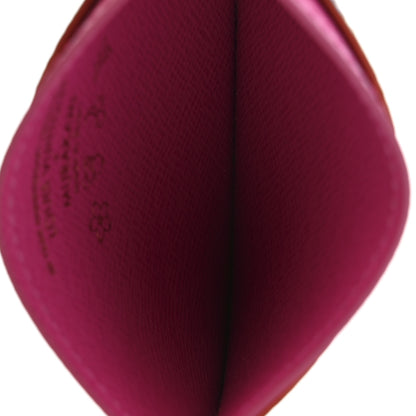 Louis Vuitton LV X TM Monogram Multicolor Card Holder Kawaii Pink 5 of 6