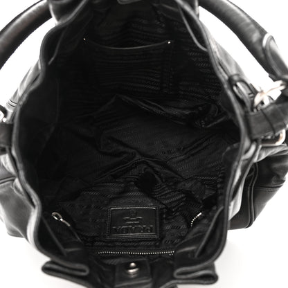 Prada Vitello Daino Tote Black 5 of 17
