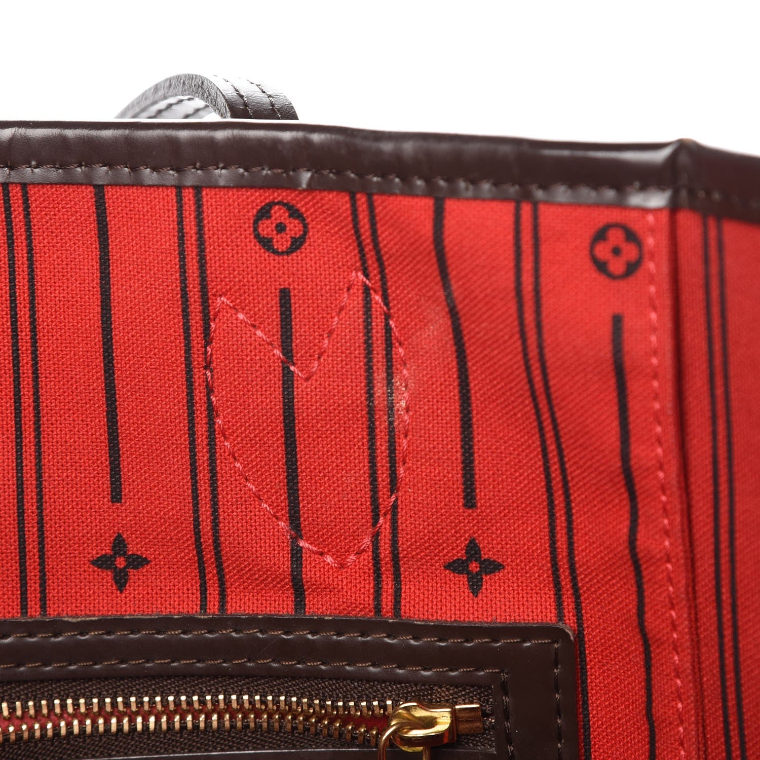 Louis Vuitton Damier Ebene Neverfull GM 8 of 10