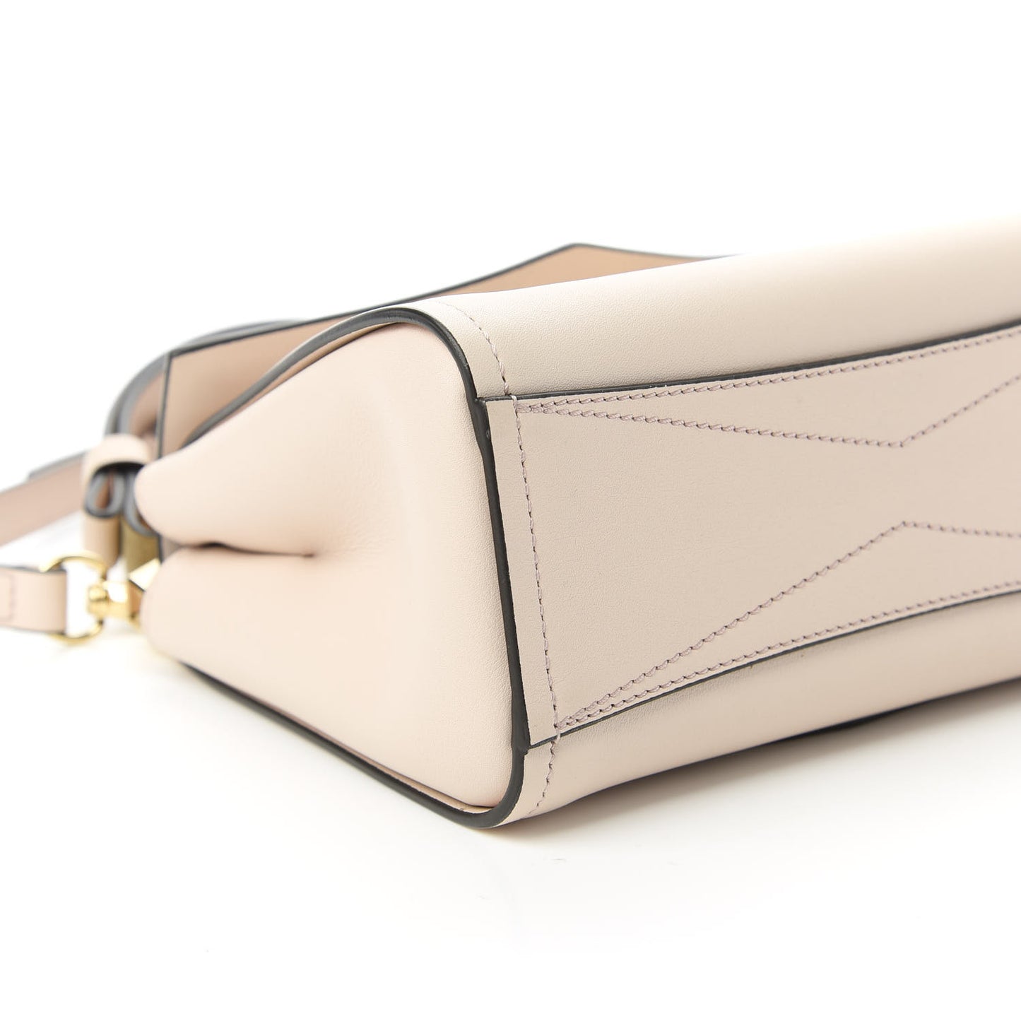 Calfskin Mini Mystic Shoulder Bag Pale Pink