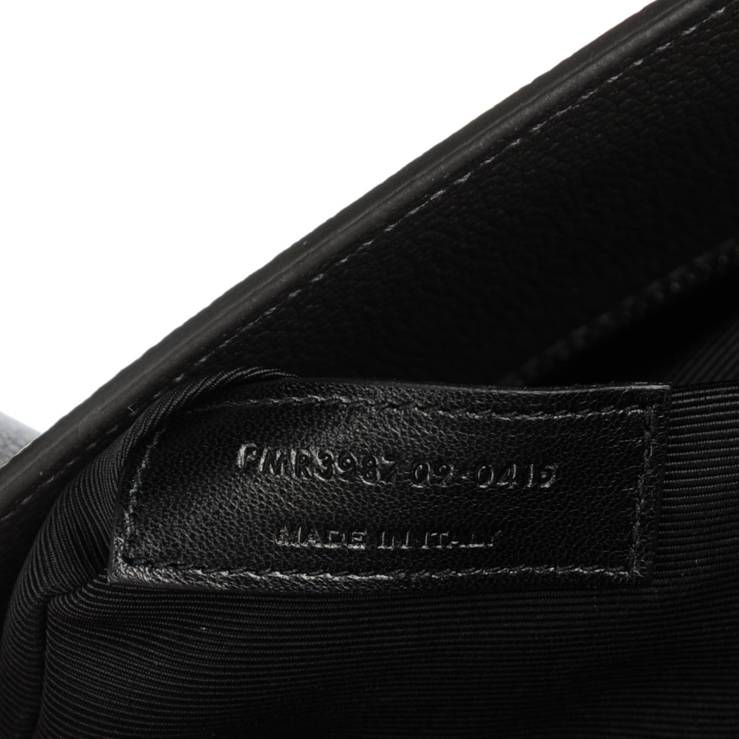 Grained Calfskin Small Sac De Jour Anthracite