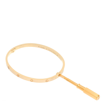 Cartier 18K Yellow Gold Small LOVE Bracelet 18 3 of 5
