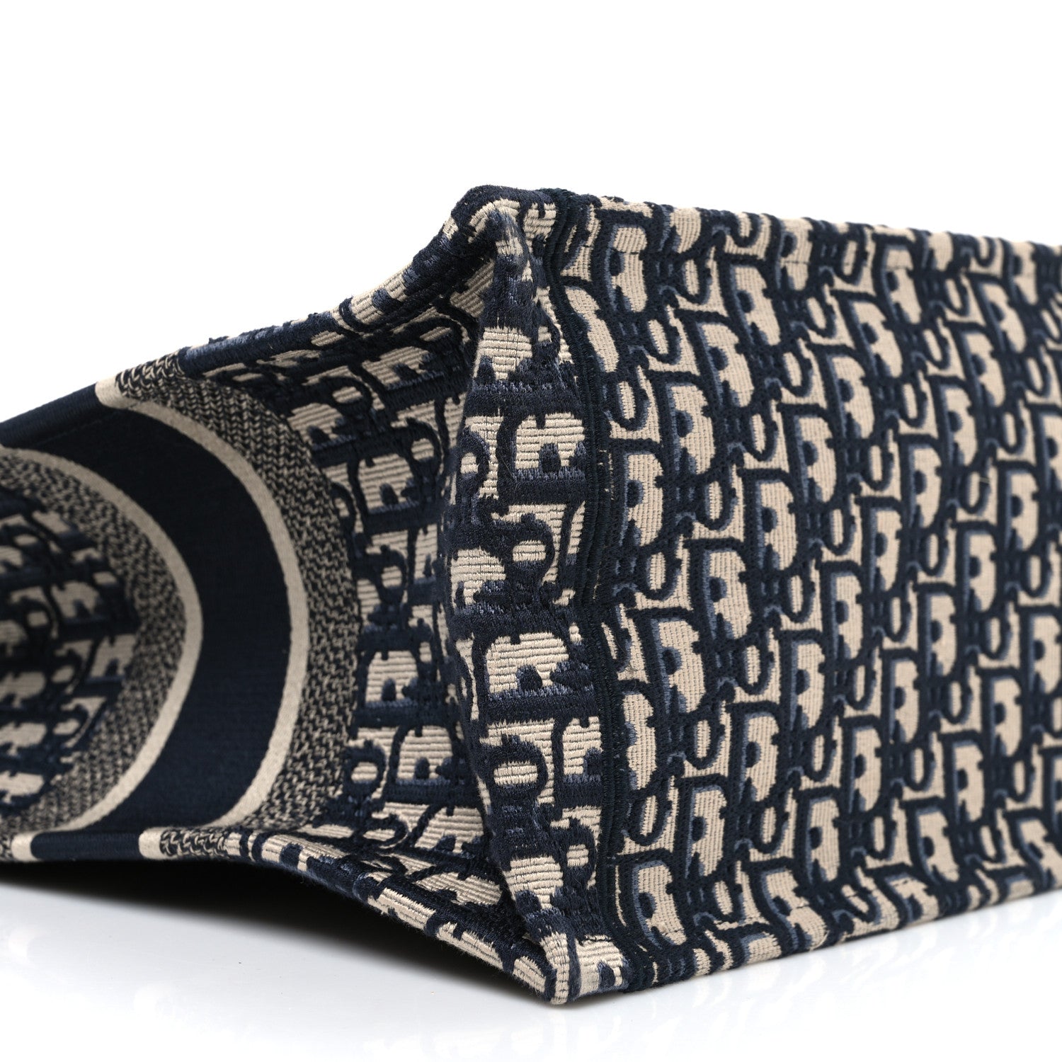 Christian Dior Oblique Medium Book Tote Blue Multicolor 9 of 10