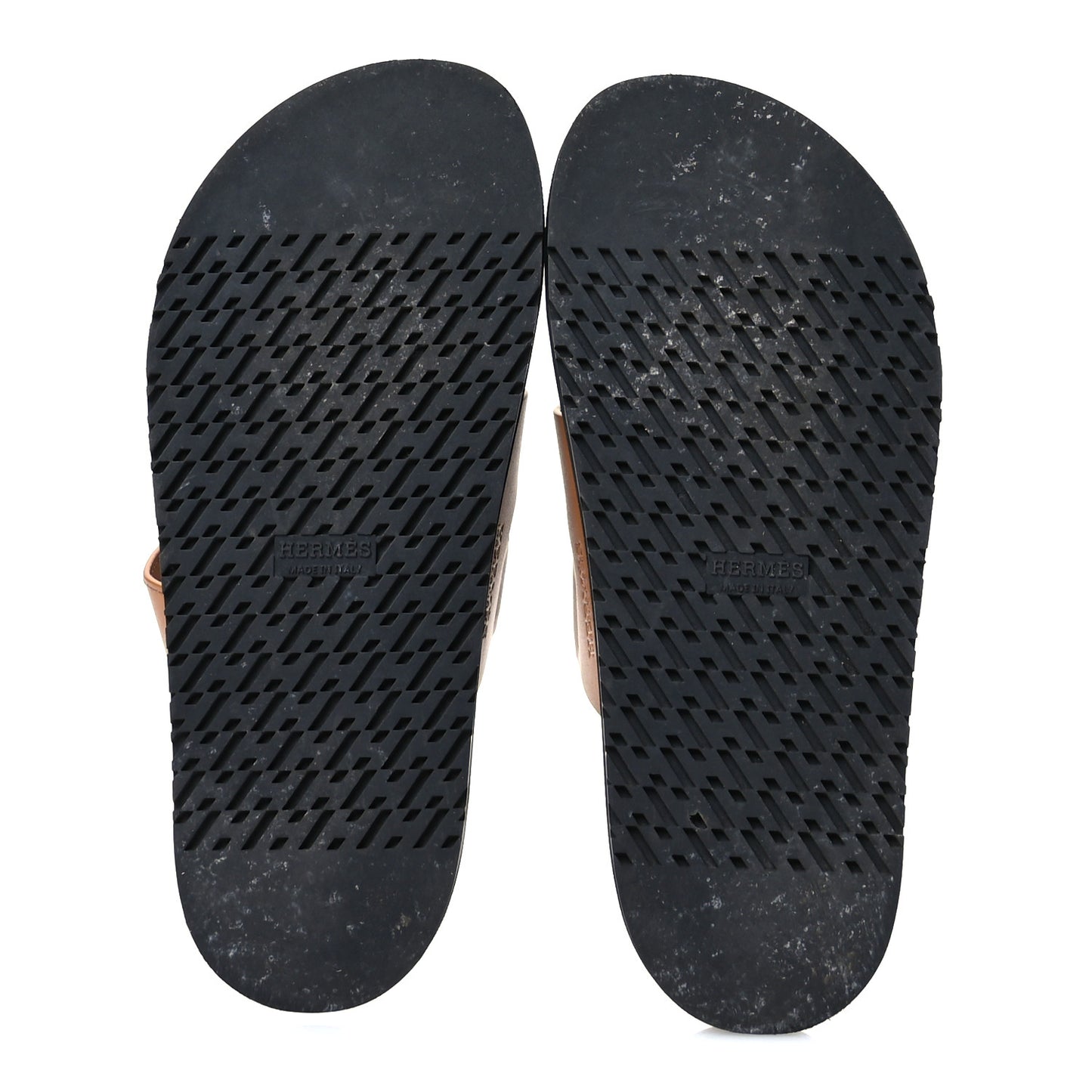 Calfskin Womens Chypre Sandals 38.5 Naturel
