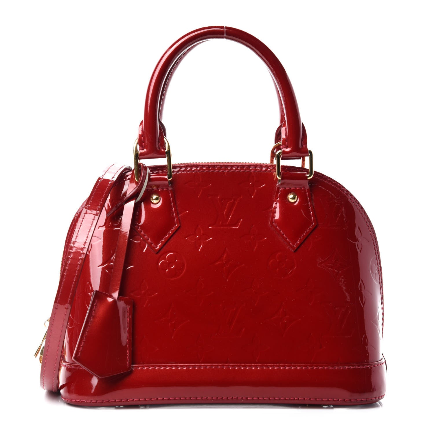 Louis Vuitton Vernis Alma BB Pomme D'Amour 1 of 11