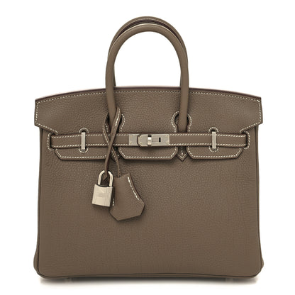 Hermes Togo Birkin 25 Etoupe 1 of 13