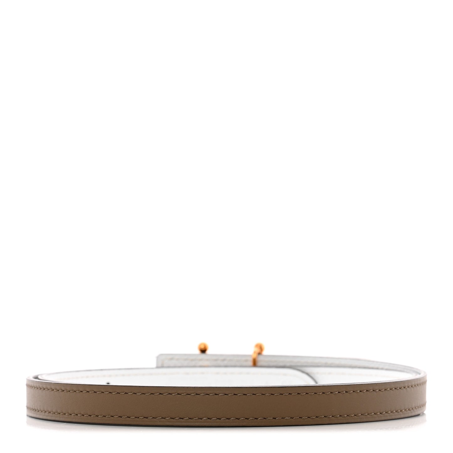 Epsom Swift 24mm Mors H Belt 70/28 Etoupe White
