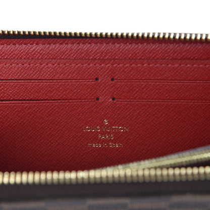 Louis Vuitton Damier Ebene Clemence Wallet 7 of 8