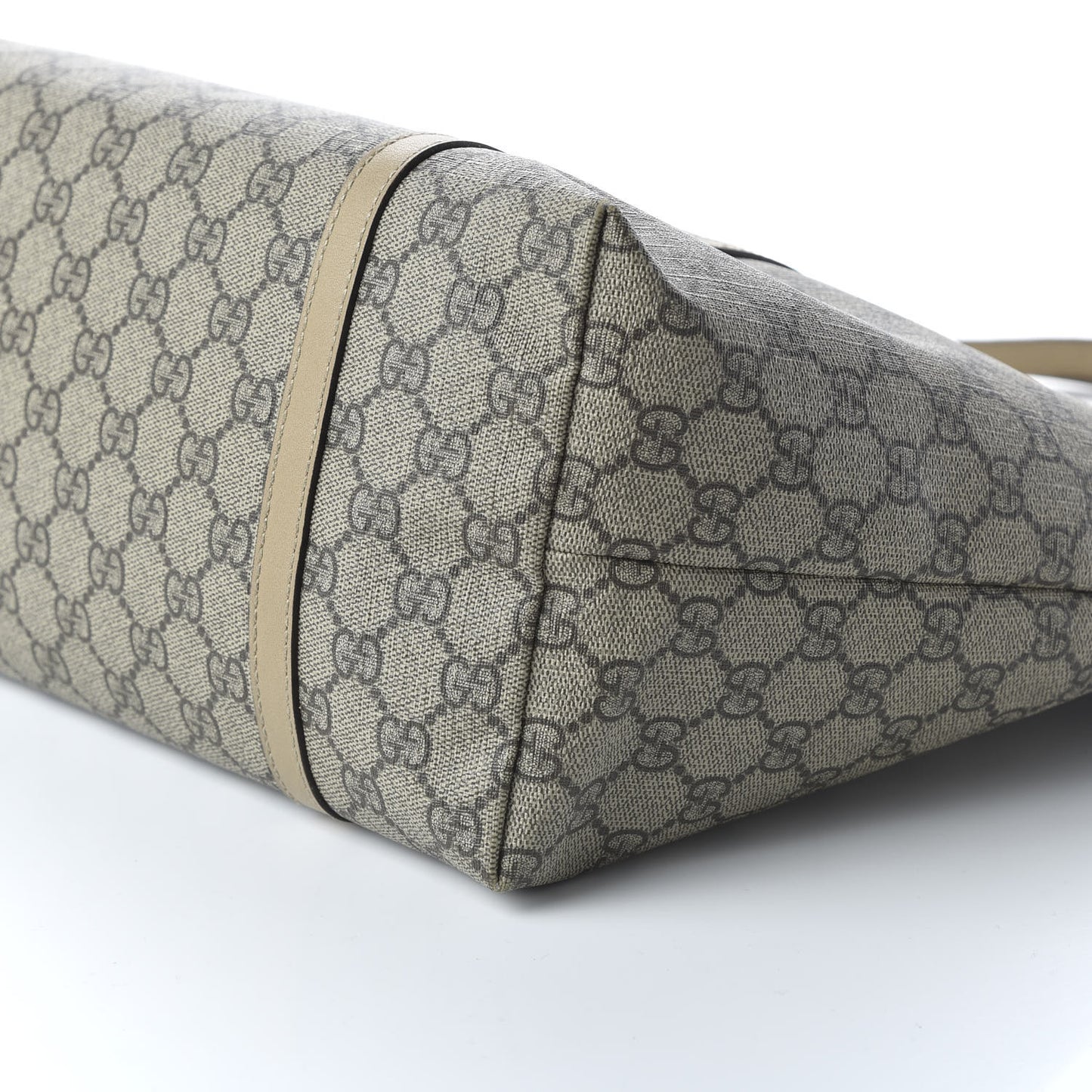 GG Supreme Monogram Medium Nice Tote Beige