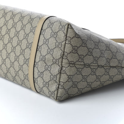 Gucci GG Supreme Monogram Medium Nice Tote Beige 7 of 10