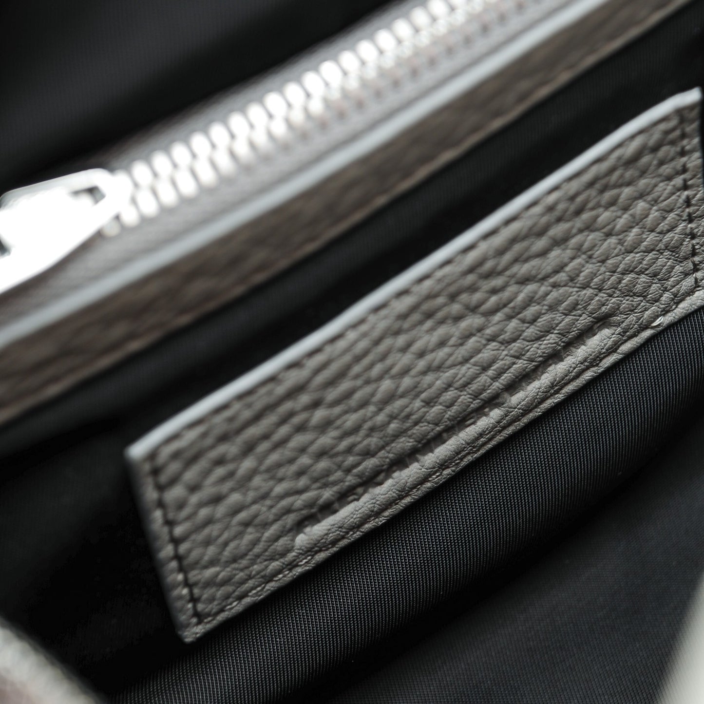 Calf Hair Mini Rockie Pewter Rhodium Hardware