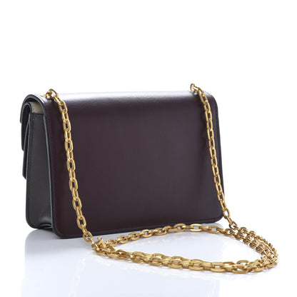 Mulberry Smooth Calfskin Multiflap Chain Clutch Oxblood Multicolor 3 of 9