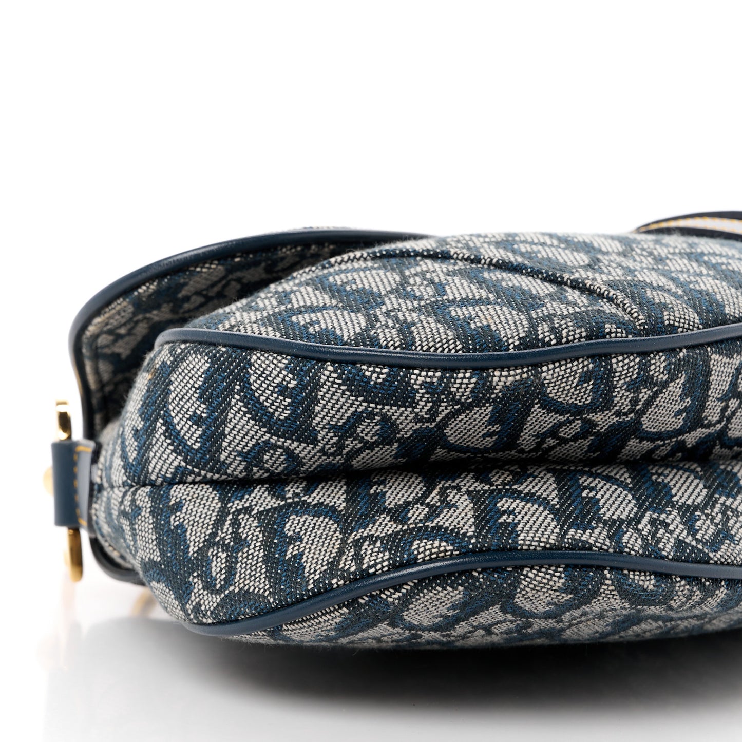 Monogram Saddle Bag Blue