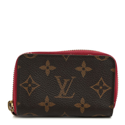 Louis Vuitton Monogram Zippy Multicartes Fuchsia 1 of 9