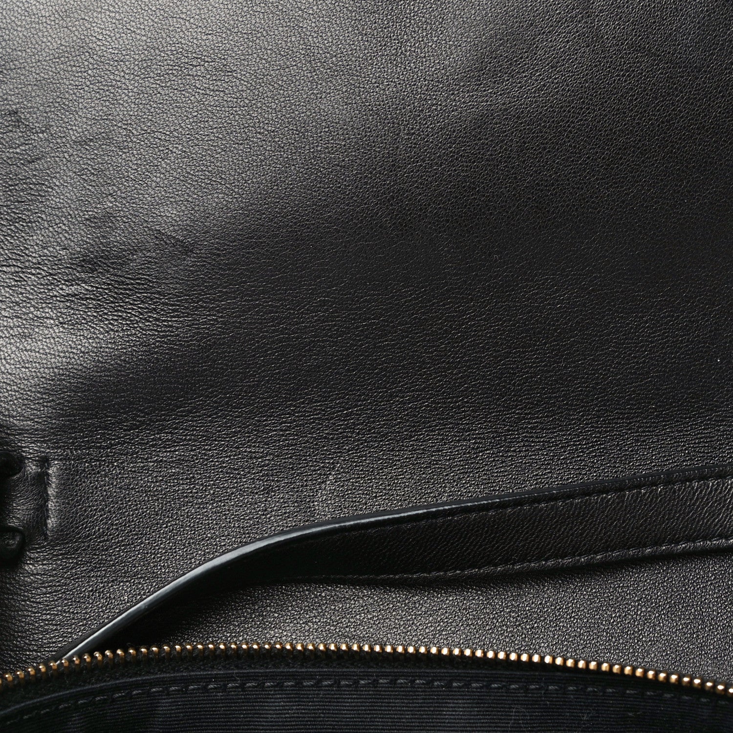 Saint Laurent Lambskin Diamond Quilted Monogram Angie Chain Bag Black 15 of 31