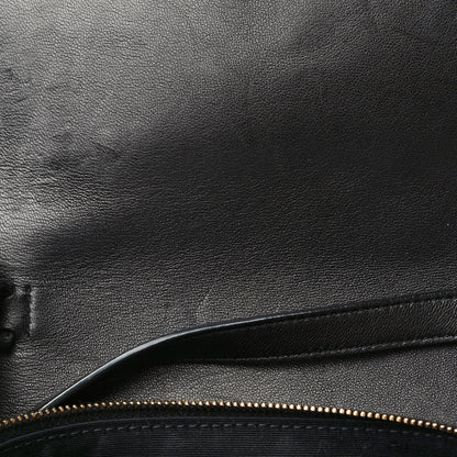 Saint Laurent Lambskin Diamond Quilted Monogram Angie Chain Bag Black 15 of 31