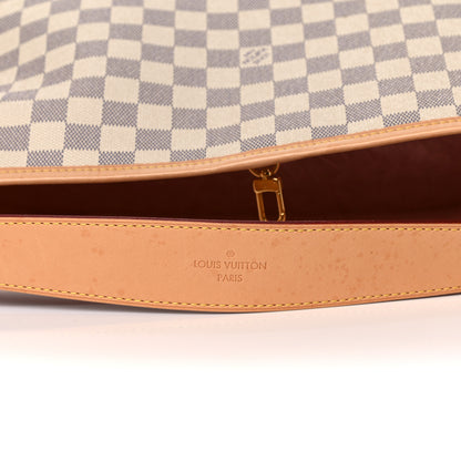 Louis Vuitton Damier Azur Delightful MM Rose Ballerine 12 of 12