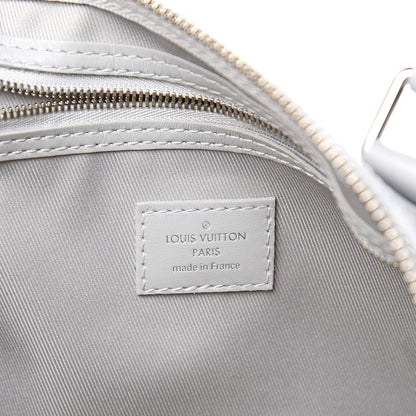 Louis Vuitton Monogram Logo Keepall Bandouliere 50 White 6 of 15