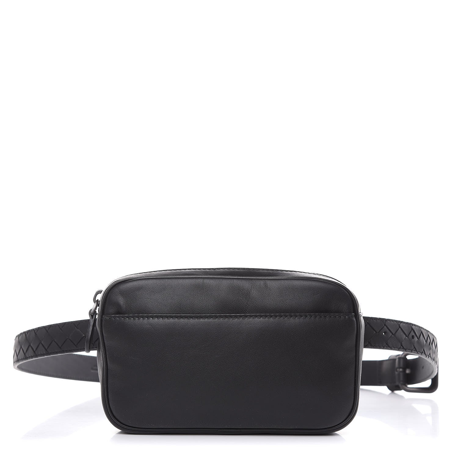Bottega Veneta Nappa Intrecciato Belt Bag Black 1 of 10