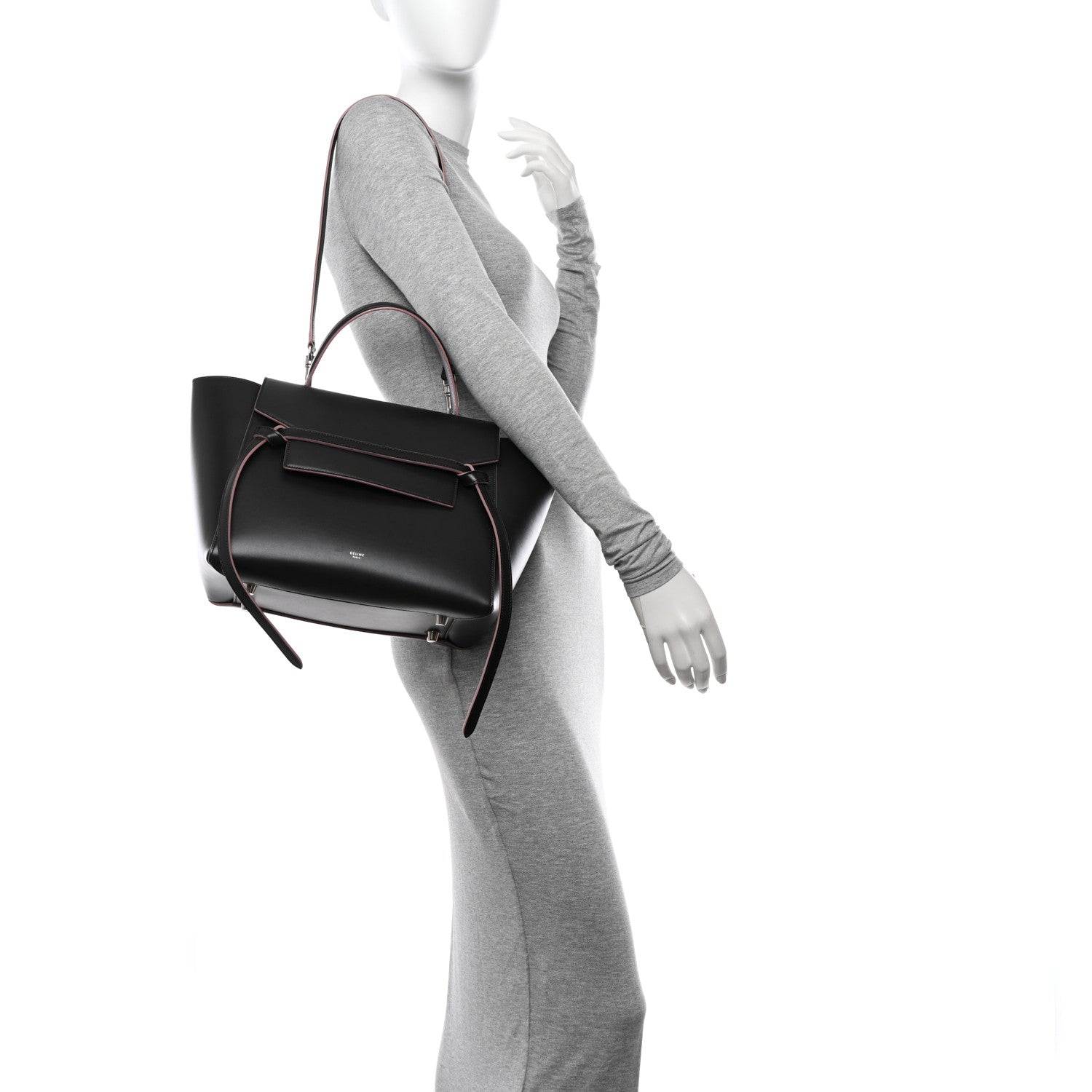Celine Palmelato Calfskin Mini Belt Bag Espresso 2 of 16
