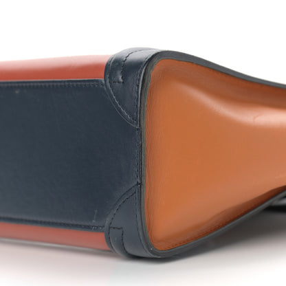 Celine Smooth Calfskin Nano Tri-Color Luggage Brick 8 of 13