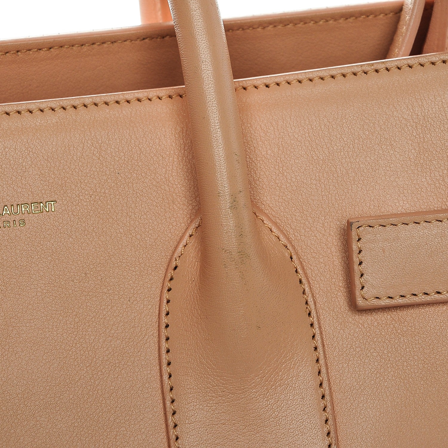 Saint Laurent Calfskin Small Sac De Jour Blush 9 of 11