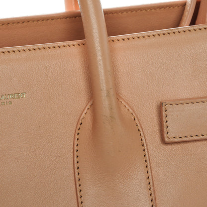 Saint Laurent Calfskin Small Sac De Jour Blush 9 of 11