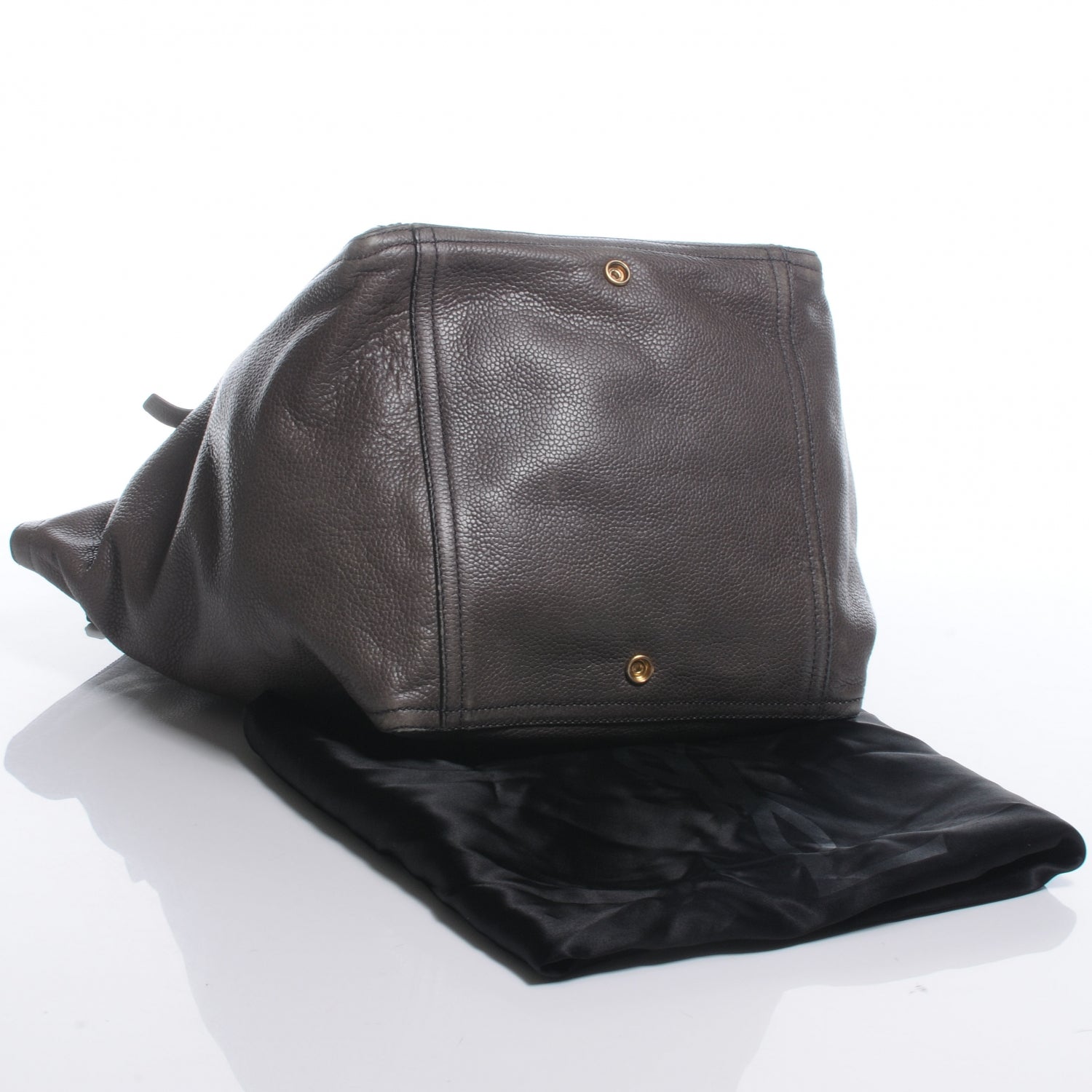 Saint Laurent Medium Downtown Tote Grey 4 of 7