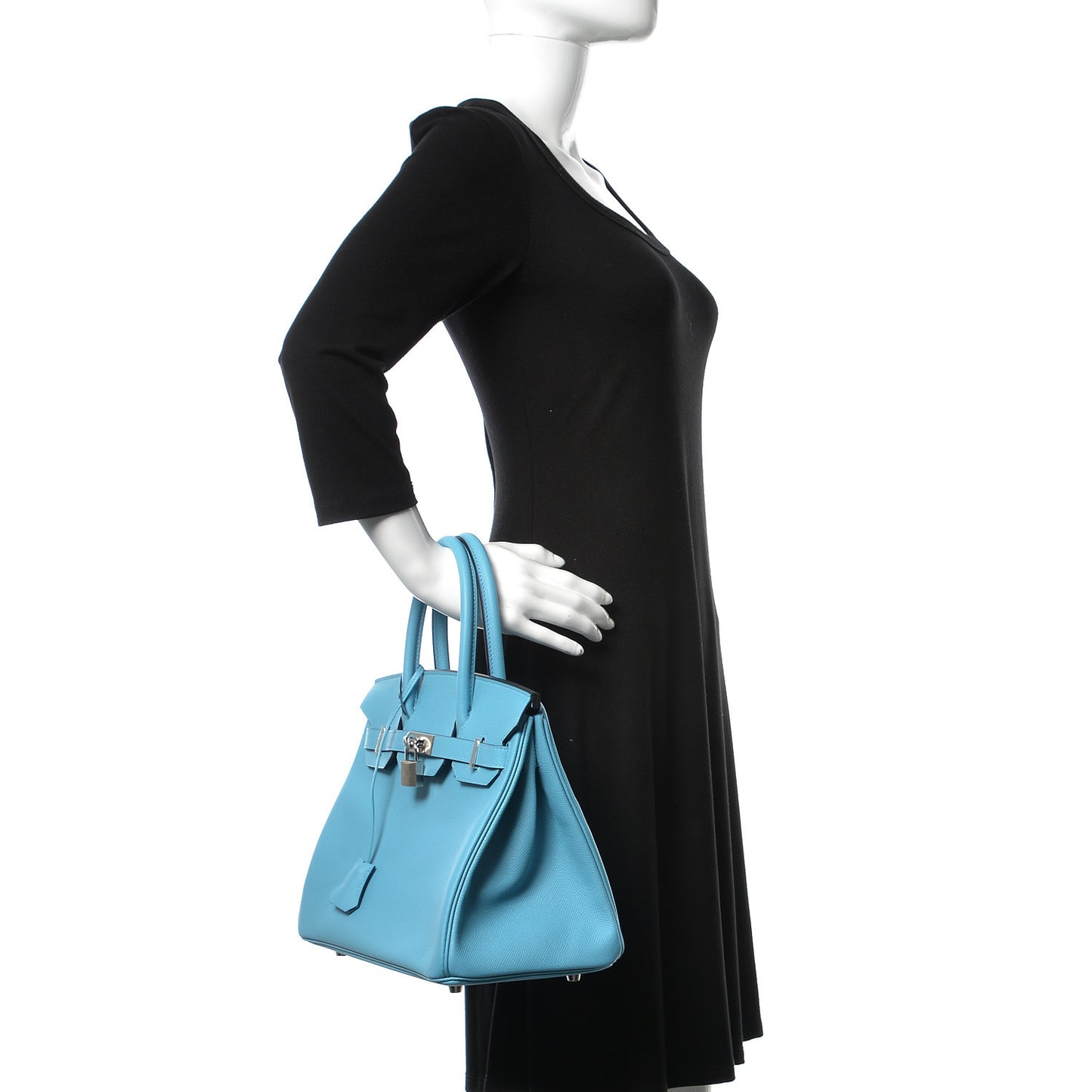 Epsom Birkin 30 Bleu Du Nord