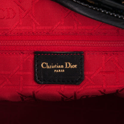 Christian Dior Patent Cannage Large Lady Dior Black 6 of 7