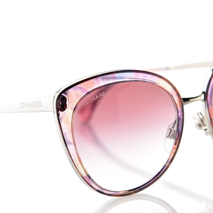 Chanel Acetate Butterfly Fall Sunglasses 4208 Pink 7 of 8