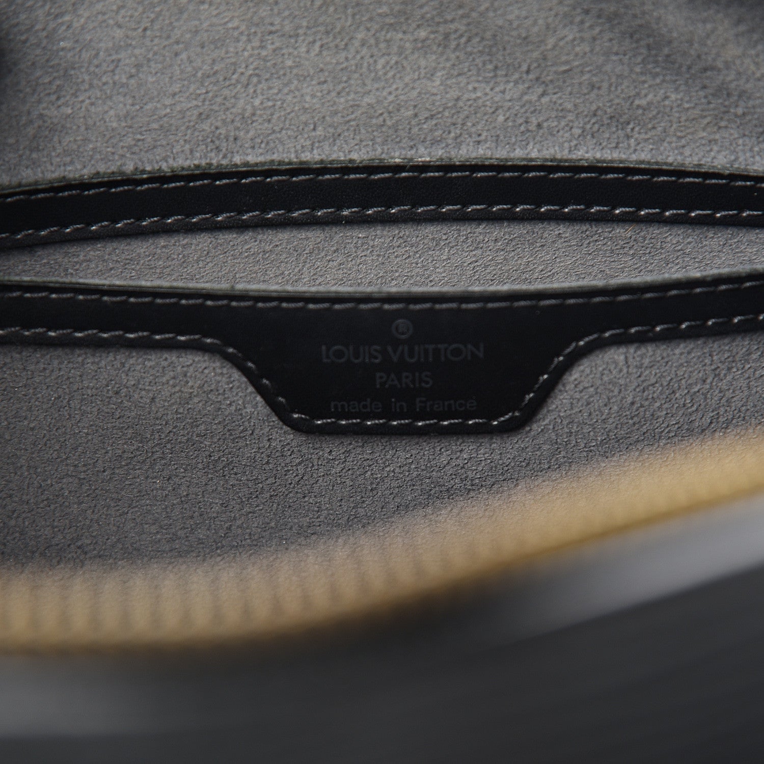 Louis Vuitton Epi Soufflot Black 5 of 9