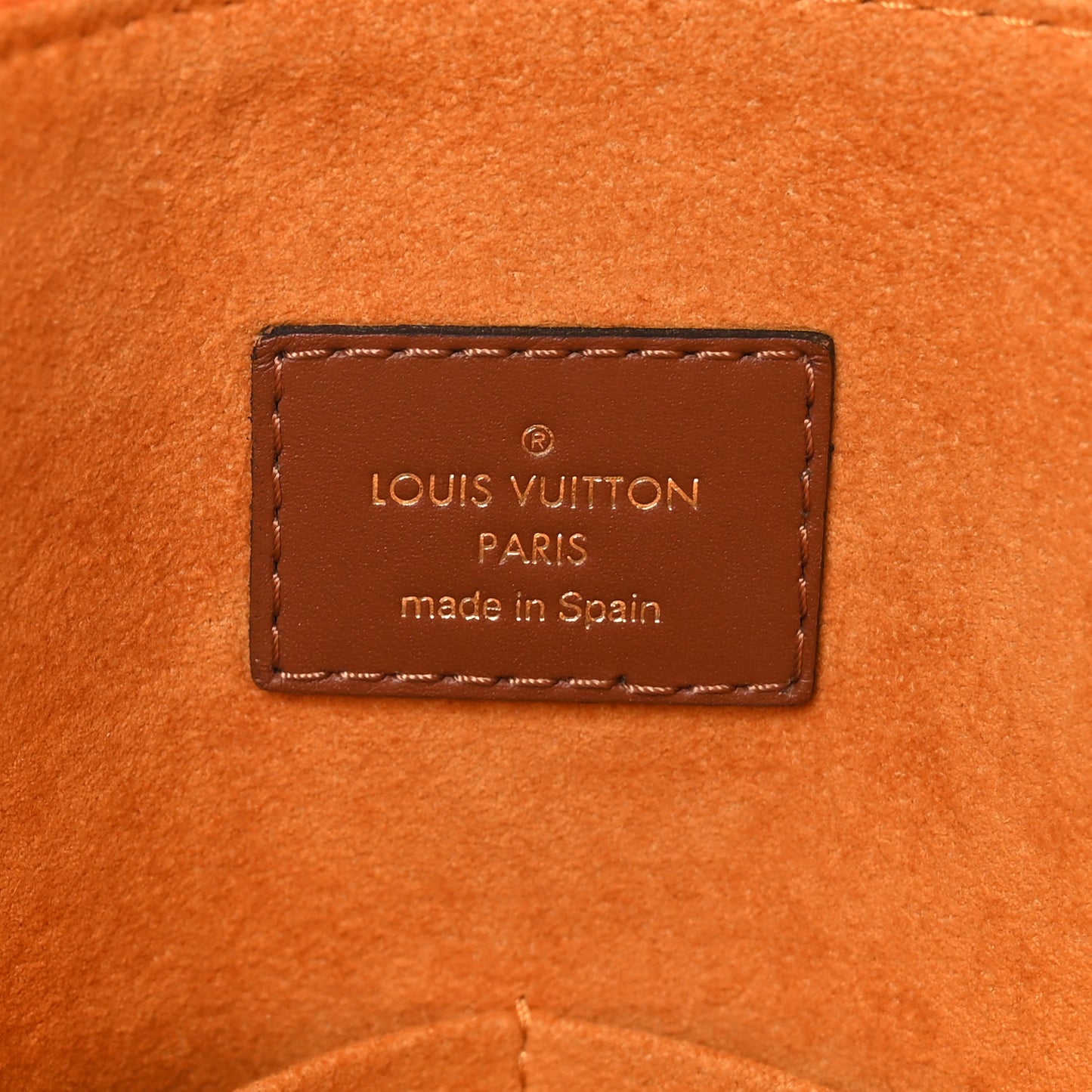 Monogram V Tote MM Safran