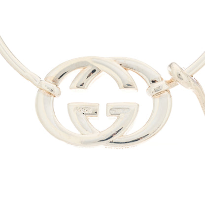Gucci Sterling Silver Britt Hoop Earrings 5 of 6