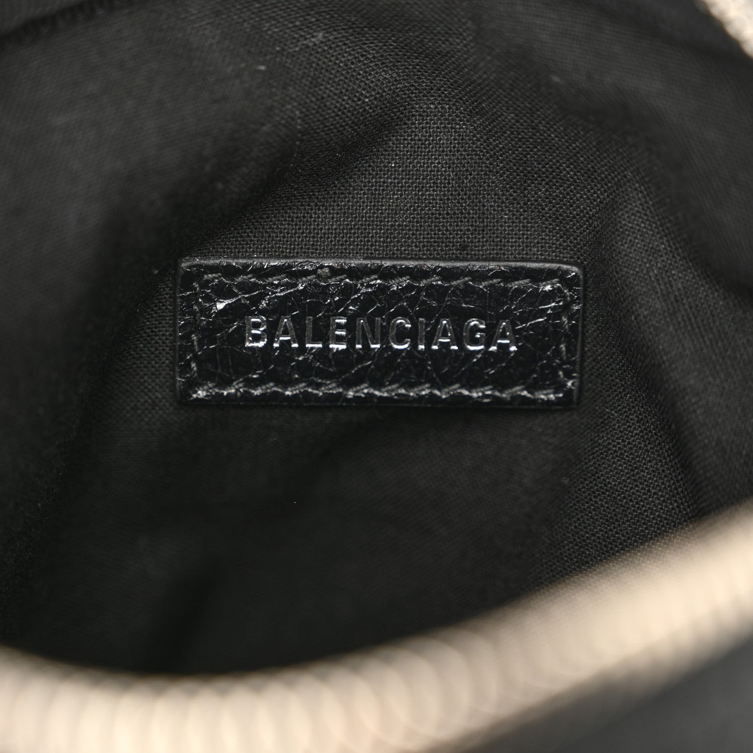 Balenciaga Agneau Arena Le Cagole Crossbody Bag Black 7 of 10