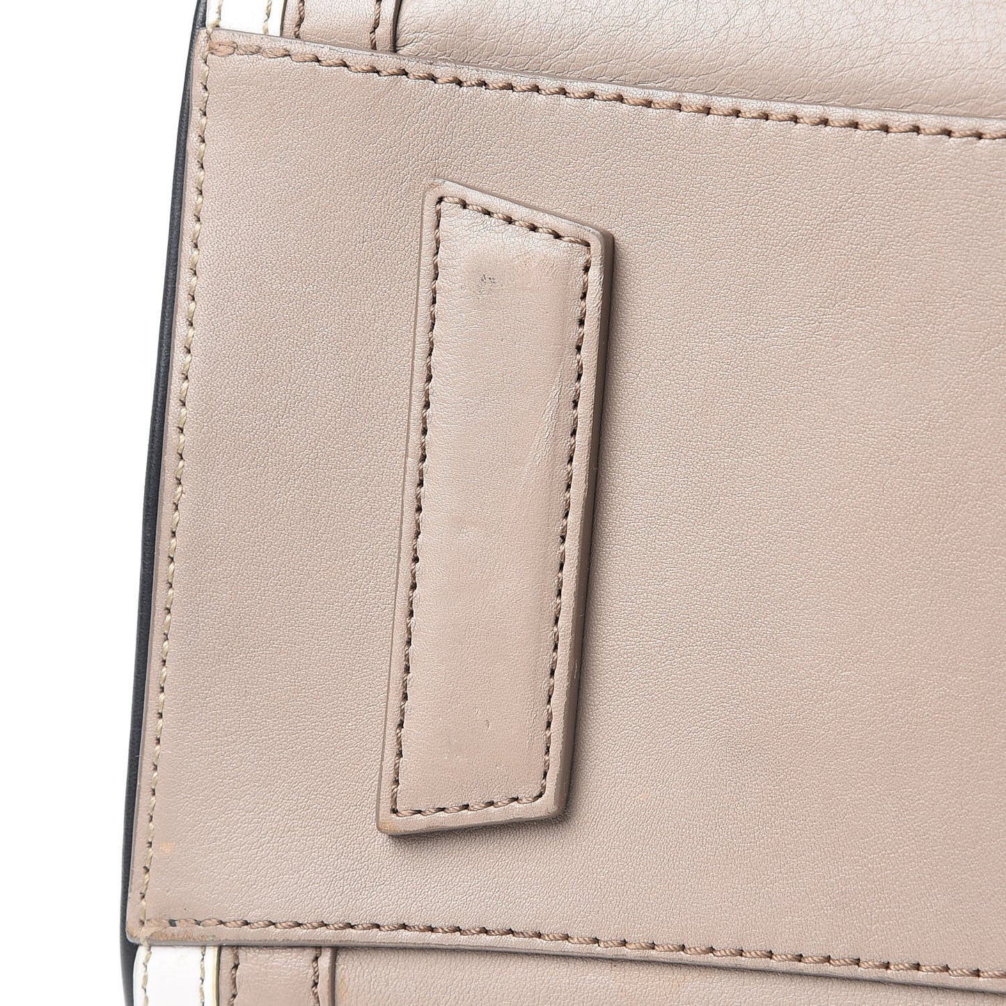 Calfskin Small Tri-Color Antigona Beige Black White
