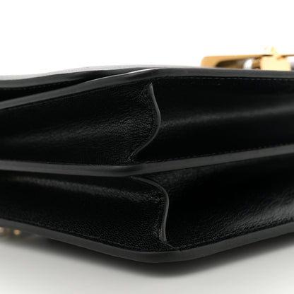 Alaia Goatskin Le Papa East West Chain Bag Black 9 of 11