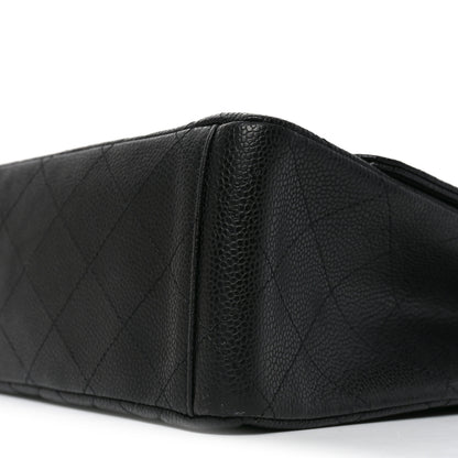 Chanel Caviar Quilted Maxi Single Flap Black 10 of 10