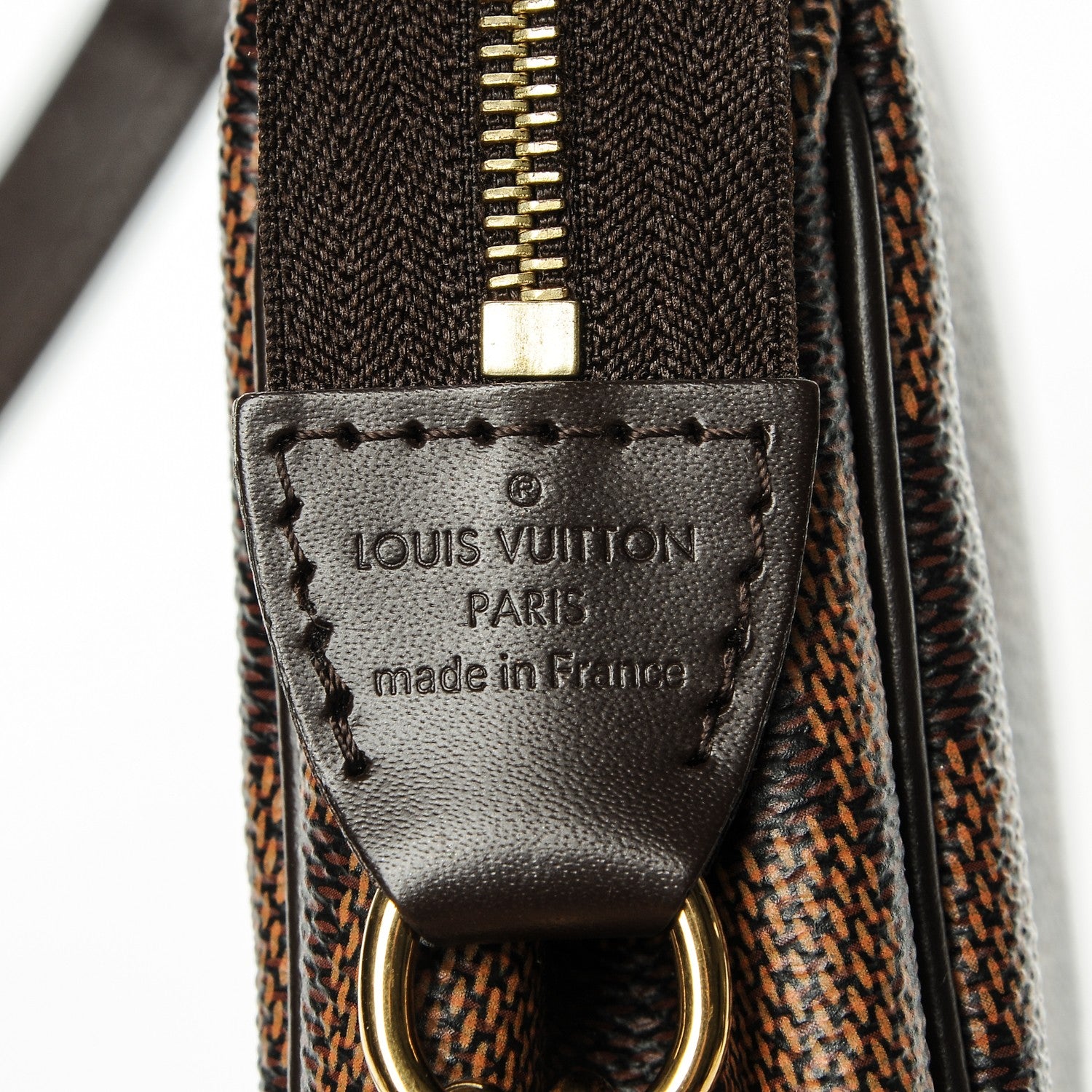 Louis Vuitton Damier Ebene Eva Clutch 6 of 8