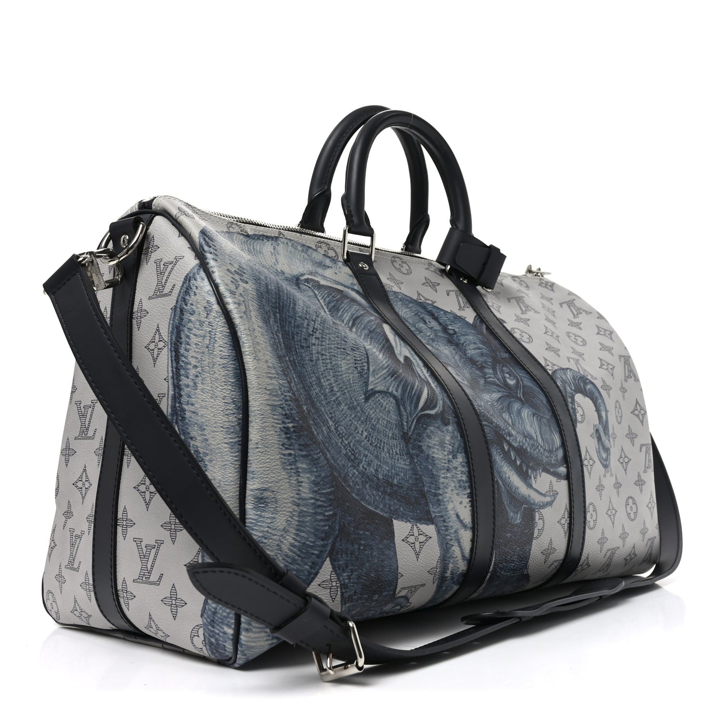 Savane Monogram Elephant Chapman Keepall Bandouliere 45 Dune