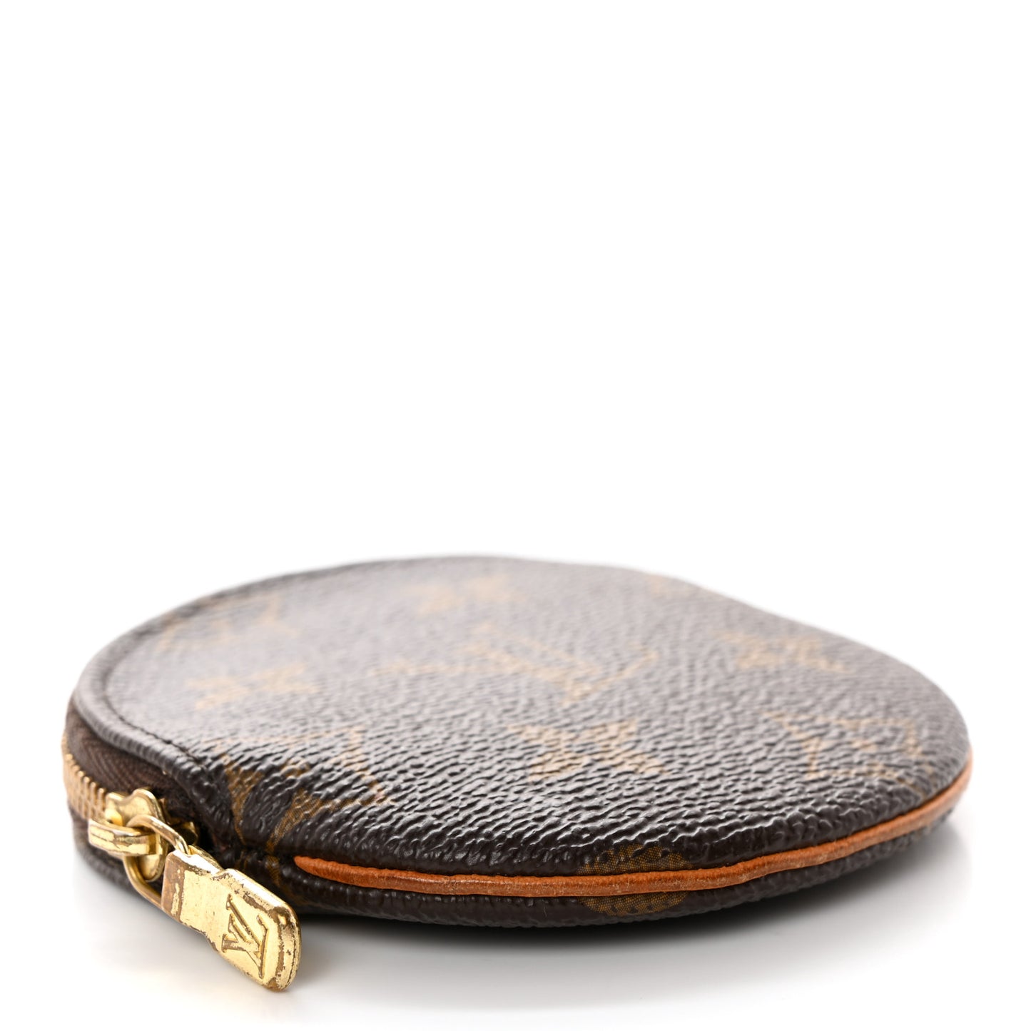 Monogram Round Coin Purse