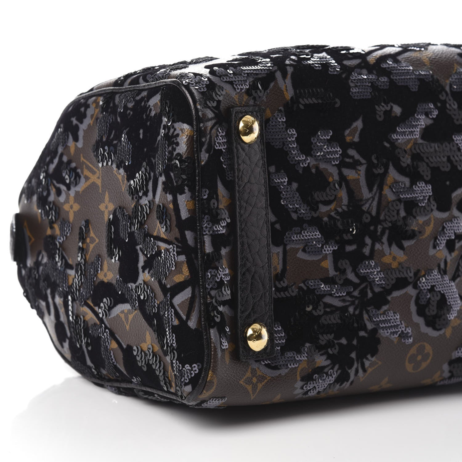 Louis Vuitton Monogram Fleur De Jais Sequins Speedy 30 8 of 9