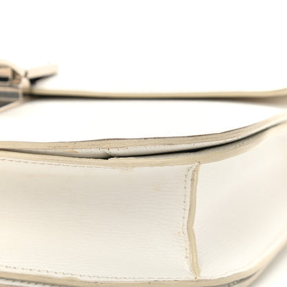 Celine Liege Calfskin Medium Classic Box Flap Bag White 10 of 16