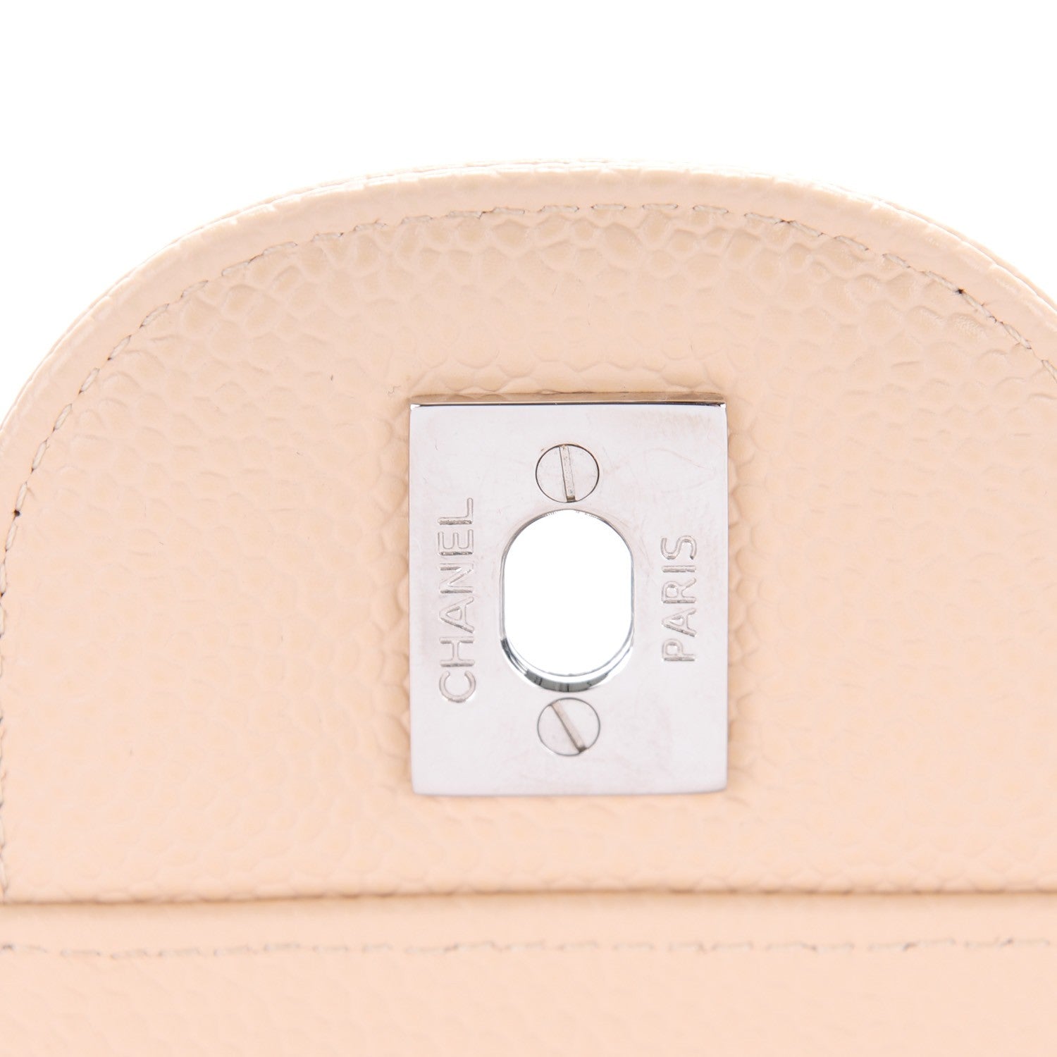 Chanel Caviar Quilted Jumbo Double Flap Beige Clair 6 of 8